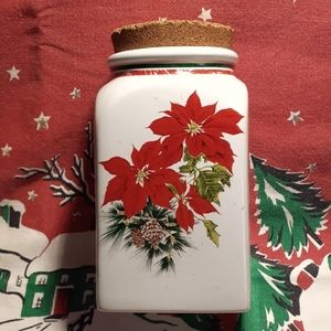 Vintage Christmas Canister